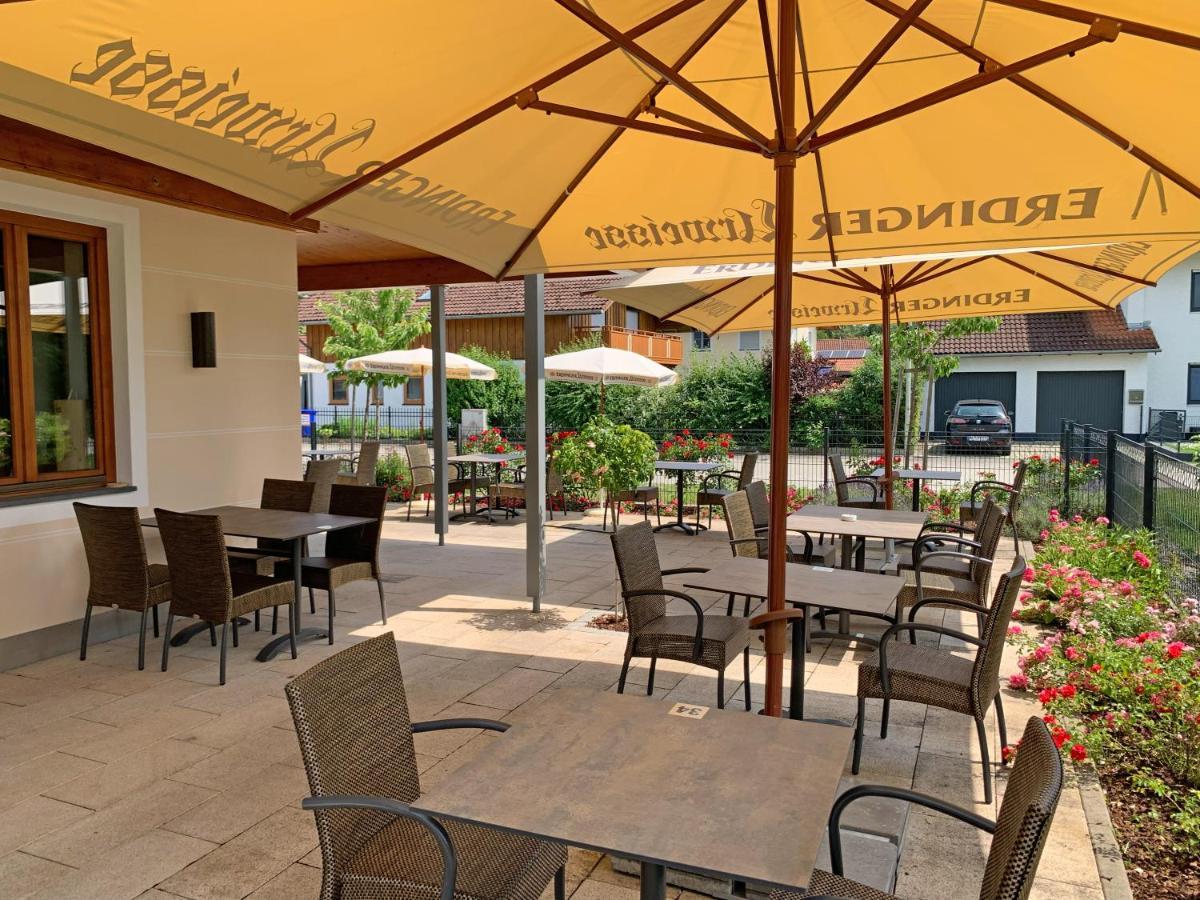 Hotel Heimfeld Restaurant Cafe Garching an Der Alz Exterior photo
